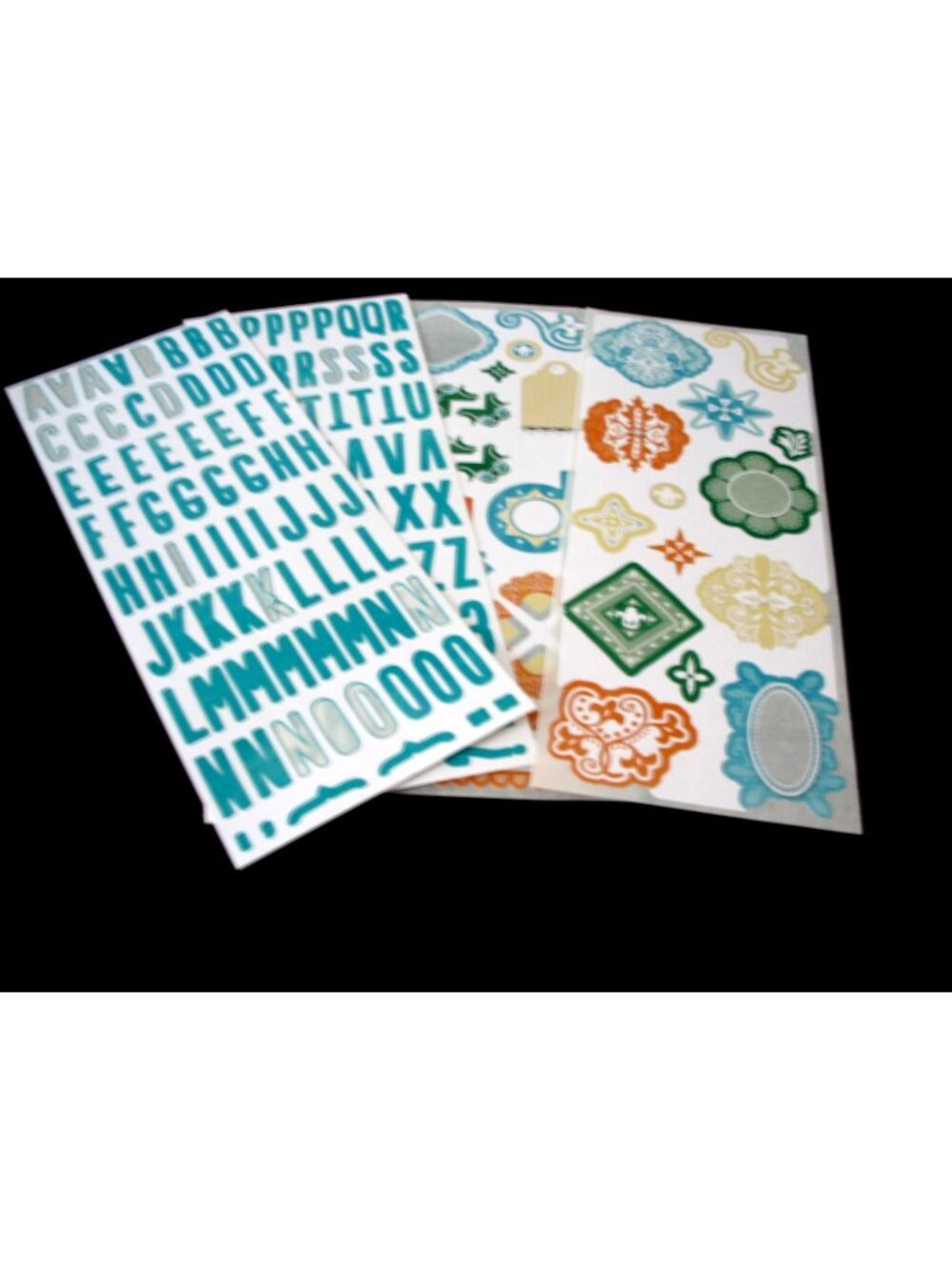 Creative Memories Mediterranean Market Sticker Pack, & Partial ABC's
